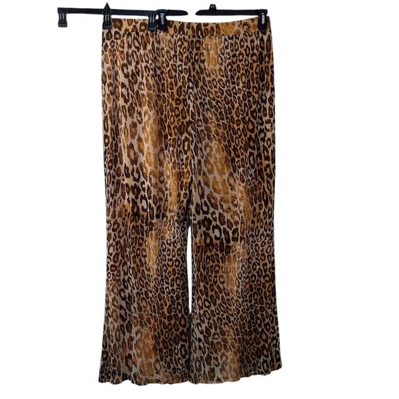 Antthony Originals: 2 pc. Mesh Knit Pant Set, Size 2XT, Mustard Yellow, Brown - Picture 9 of 12